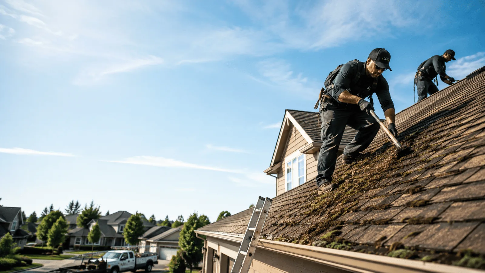 Roof Moss Removal in Cleghorn, IA near me